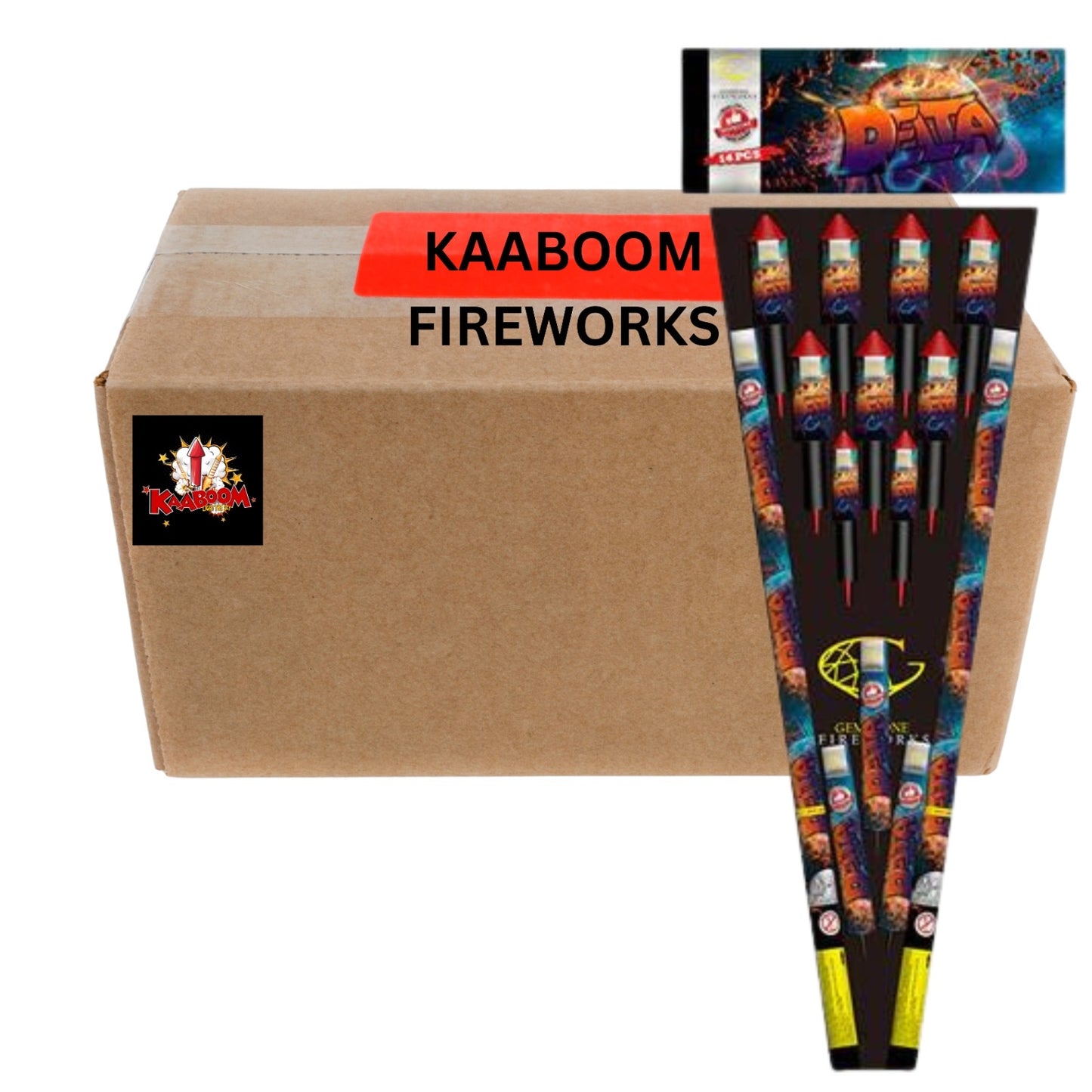 FULL CASE OF DELTA ROCKETS (6 Packs of 14) - IN STORE ONLY Wholesale Delta Rockets