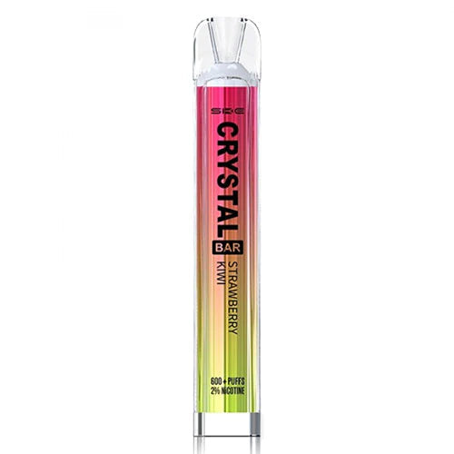 SKE CRYSTALS STRAWBERRY KIWI SKE CRYSTAL BAR 600 DISPOSABLE VAPE