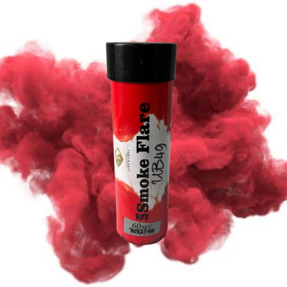 Red Smoke Flare