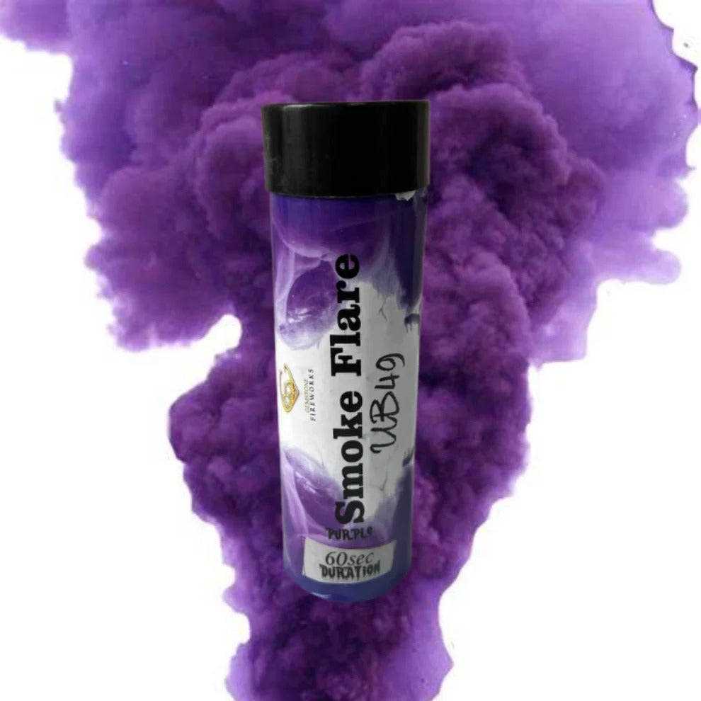 Purple Smoke Flare