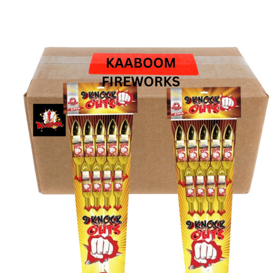 FULL CASE OF 9 Knock Out (12 Packs of 9) - IN STORE ONLY Wholesale 9 knock out