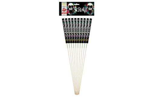 FULL CASE OF SCREAM ROCKETS (50 Packs of 10) - IN STORE ONLY wholesale rockets