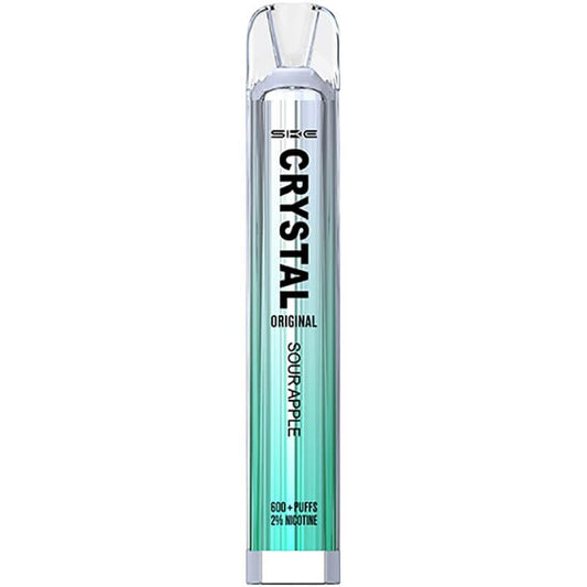 SKE CRYSTAL SOUR APPLE SKE CRYSTAL BAR 600 DISPOSABLE VAPE