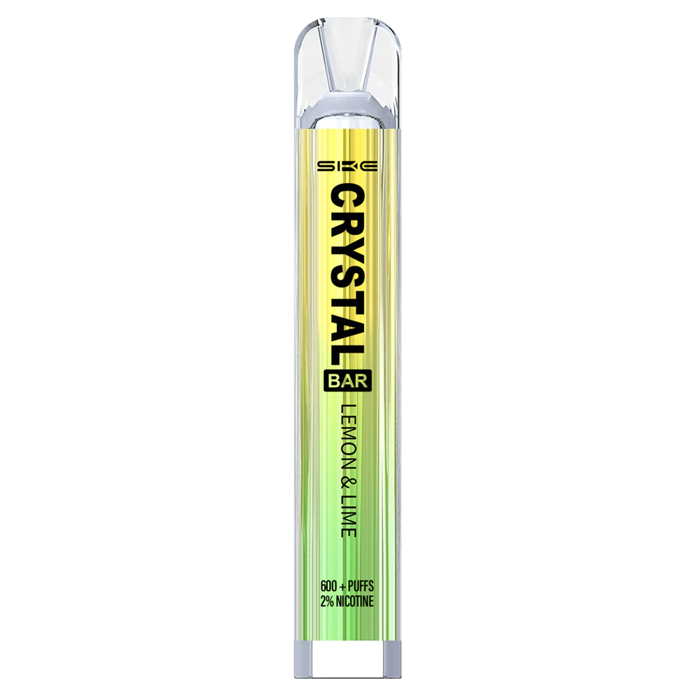 SKE CRYSTAL LEMON AND LIME SKE CRYSTAL BAR 600 DISPOSABLE VAPE