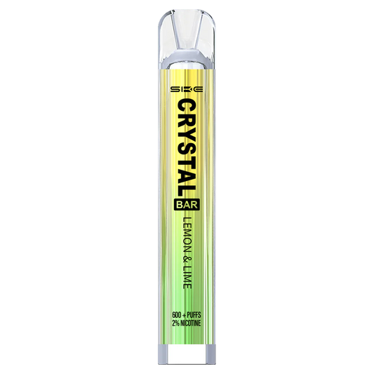 SKE CRYSTAL LEMON AND LIME SKE CRYSTAL BAR 600 DISPOSABLE VAPE